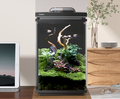 Beta [fighter] fish tank  15 litres - fully automatic including auto fish feeder , filter and led light